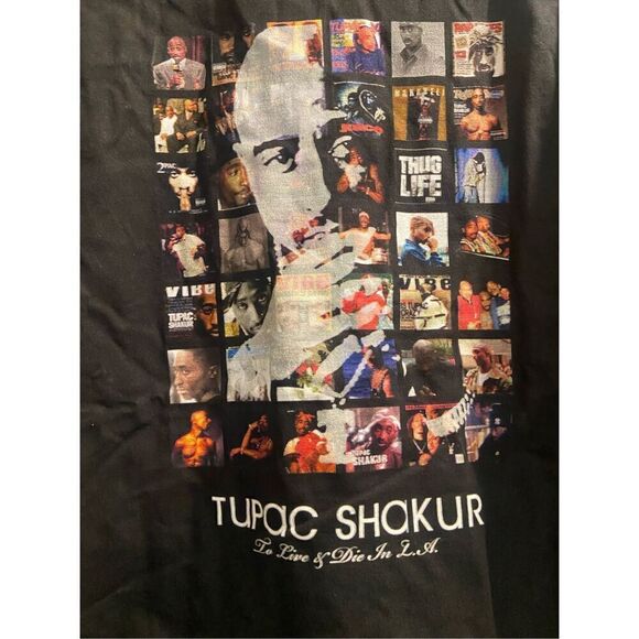 Tupac T-shirt size XL - Picture 2 of 2
